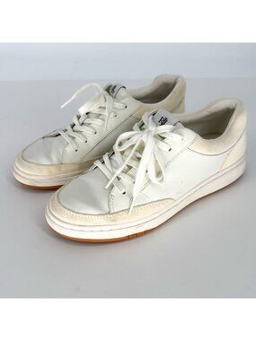 LAUREN Ralph Lauren Lifestyle White Hailey Leather Shoe Women’s Size 8 No Box